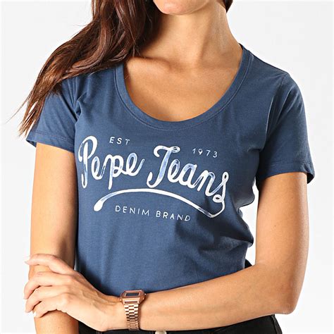 t shirt pepe jeans femme