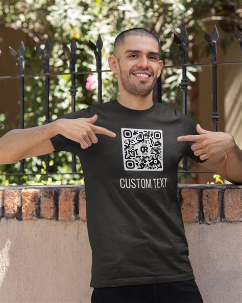 T Shirt With Qr Code