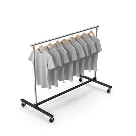 T Shirts Clothing Rack Minimal Gray Photo: A Timeless Aesthetic for Your Wardrobe