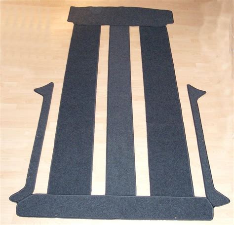 Teppich Velour Fußmatte Multivan T5/T6 Hinten 7 Teilig