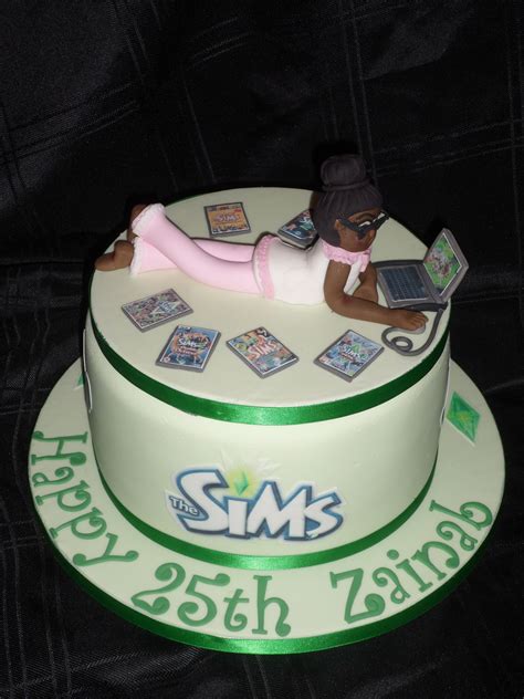 Cake for a huge Sims fan! Tortas, Sims