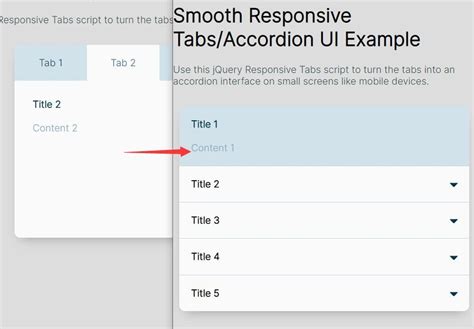 Tab Accordion Jquery Codepen