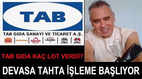 tab gıda halka arz sonucu