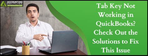 Tab Key Not Working In Quickbooks