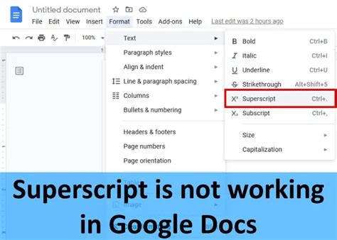 Tab Not Working In Google Docs