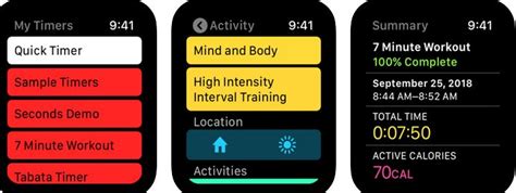 tabata on apple watch