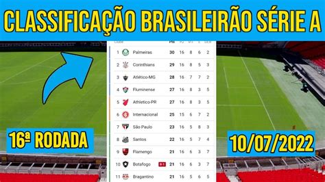 tabela brasileirao serie a 20222