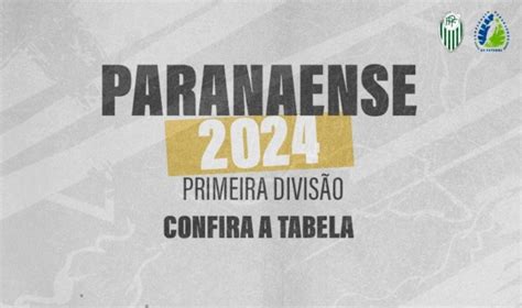 tabela do campeonato paranaense de 2024