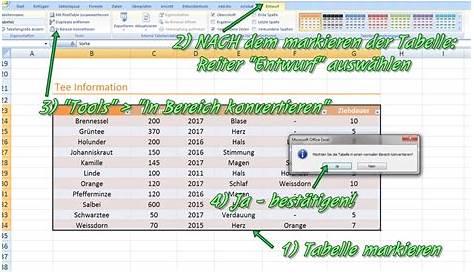 Excel-Tabellen mit Farben gestalten | UPDATED