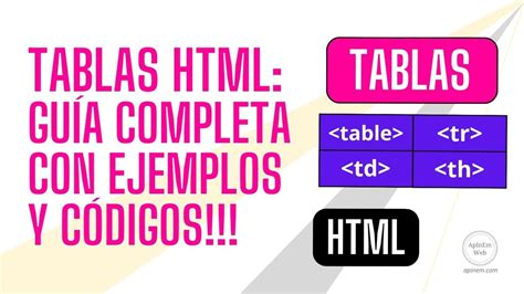Tablas Modernas Html