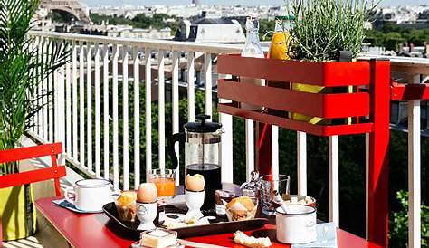 Table balcon BISTRO Fermob vert romarin Abitare Living