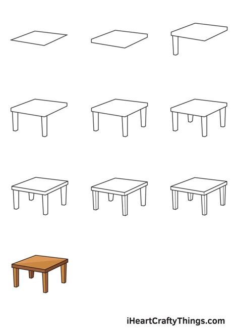 How to Draw Table Step by Step (Very Easy) YouTube