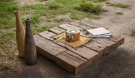 Table traverse de chemin de fer 200 cm 'Nature' Meuble