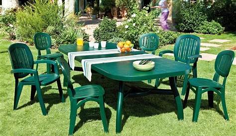 Table Et Chaise De Jardin Pas Cher En Plastique Idees