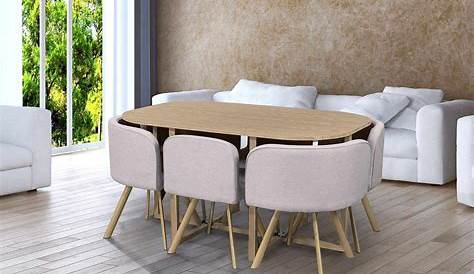 Magnifique ensemble table 4 chaises encastrable Pour