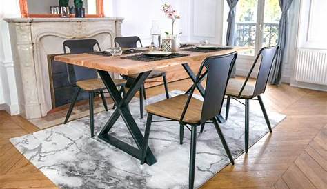 Table Et Chaises Style Industriel Design , La Déco Avec Des éléments D’usine