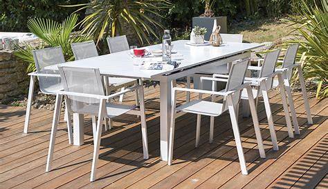 Table Exterieur Design Aluminium Agencement De Jardin