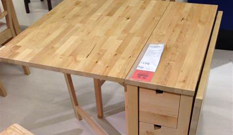 Bois Table Ronde Pliante Ikea All About Image HD