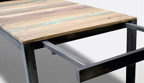 Table Style Industriel Avec Rallonges Quel Modèle