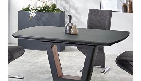 Table Salle A Manger Extensible Grise à 140 Cm Castelli Vente De