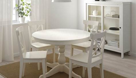 Nordic IKEA grande table ronde Continental bois rond salle