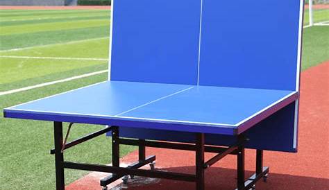 JOOLA Outdoor Aluminum Table Tennis Table with Weatherproof Net Set