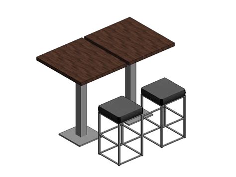 table and chair revit
