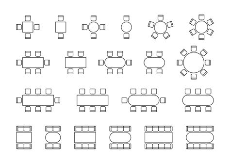 Table And Chairs Layout