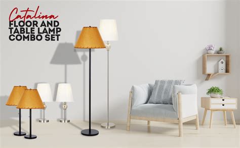 Table And Floor Lamp Combo