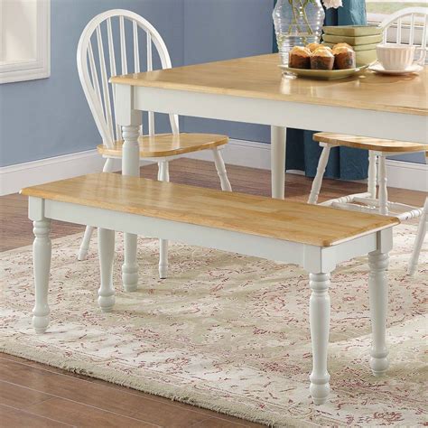 Table Bench White