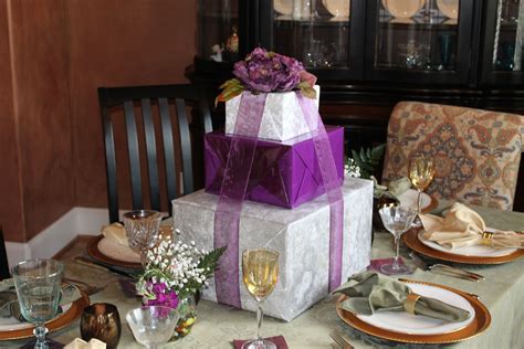 Table Centerpiece Gift Box