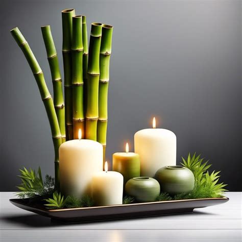 Table Centerpieces Bamboo