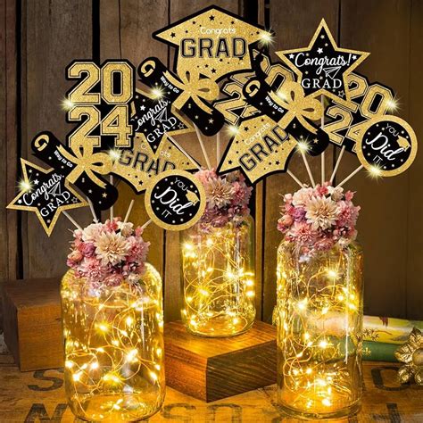 Table Centerpieces Graduation