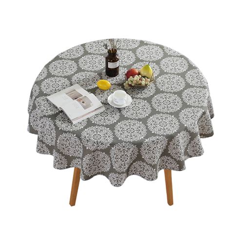 Table Cloth Round Cotton