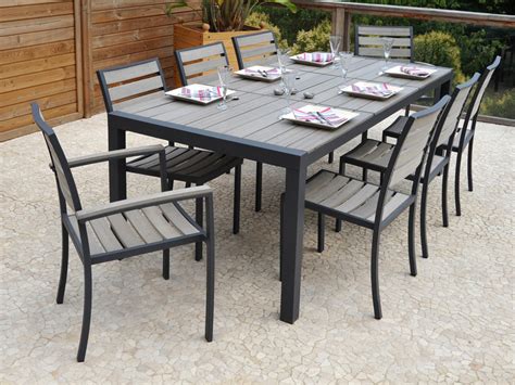 Table Et Chaise Jardin : Un Mobilier De Jardin Intemporel