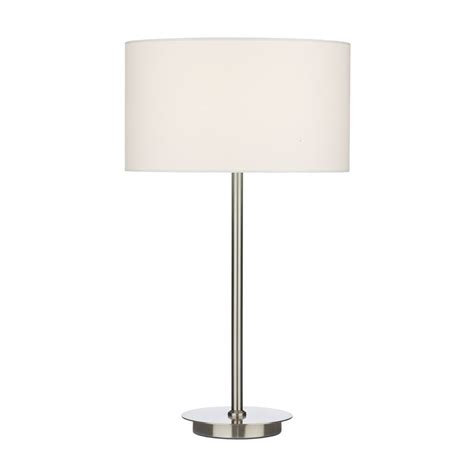 Table Lamp With Chrome Base
