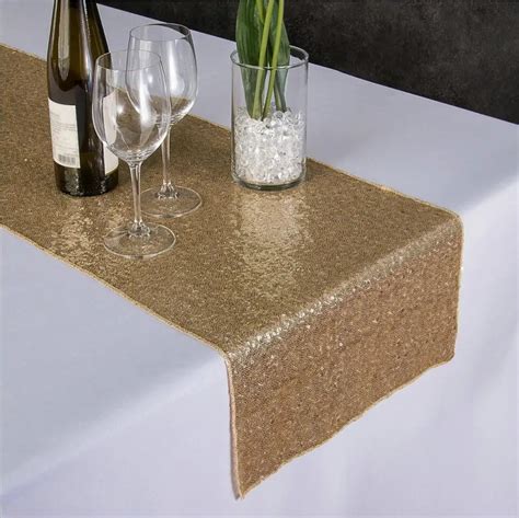 Table Runner In Gold