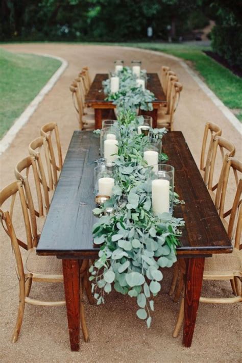 Table Runners Greenery