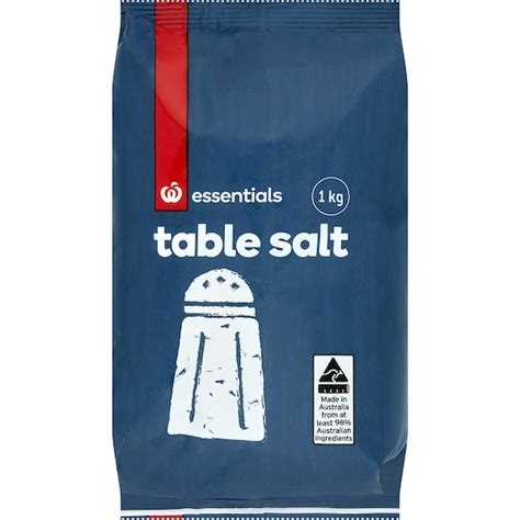 Table Salt Cost