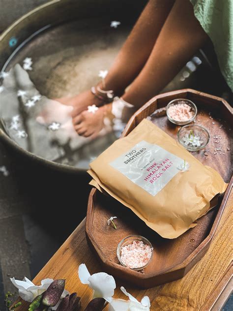Table Salt Foot Soak
