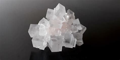 Table Salt On Crystals