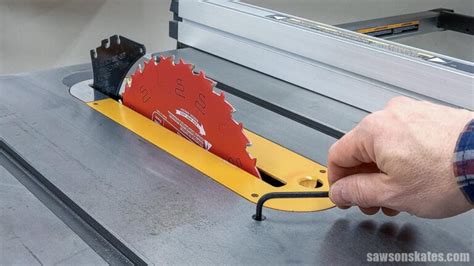 Table Saw Blade Stops When Touched