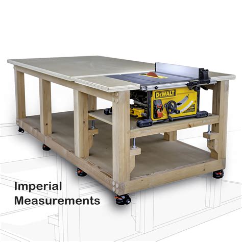 Table Saw Drop In Workbench