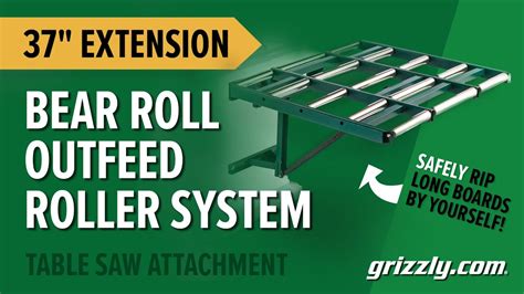 Table Saw Outfeed Roller