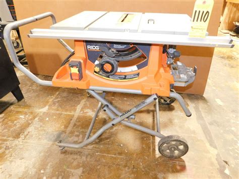 Table Saw Stand Ridgid