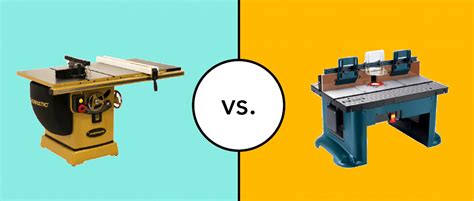 Table Saw Vs Router Table