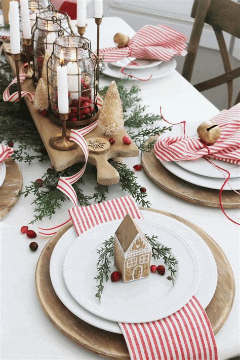 Table Setting Design For Christmas