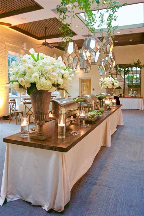 Table Setting For Buffet Wedding Reception