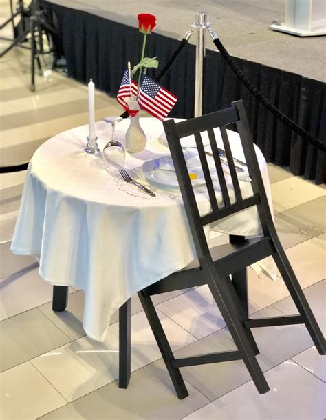 Table Setting For Fallen Soldier