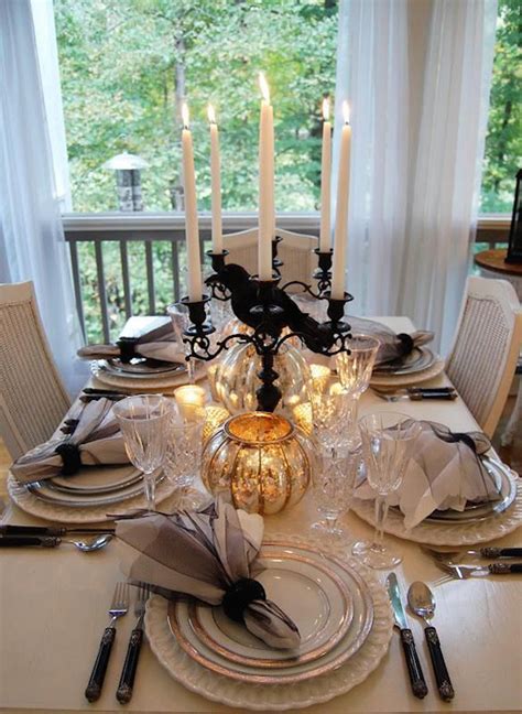 Table Setting Ideas For Halloween
